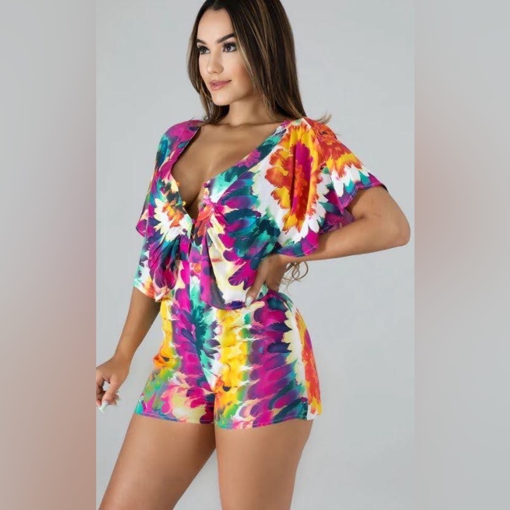 Vibrant Floral Jumpsuit